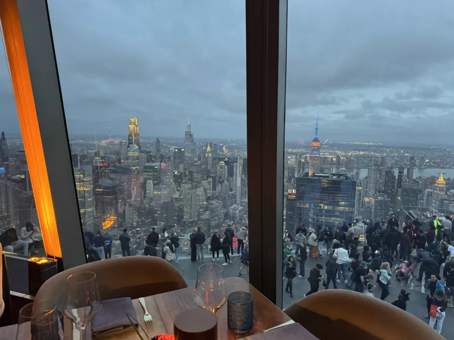 Udsigt fra Peak Restaurant