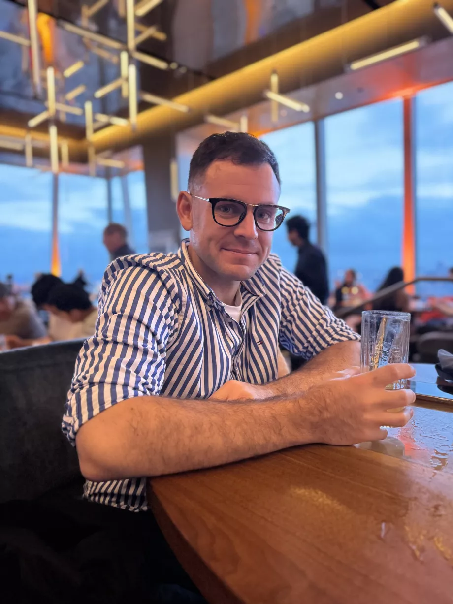 Mig på Peak Restaurant