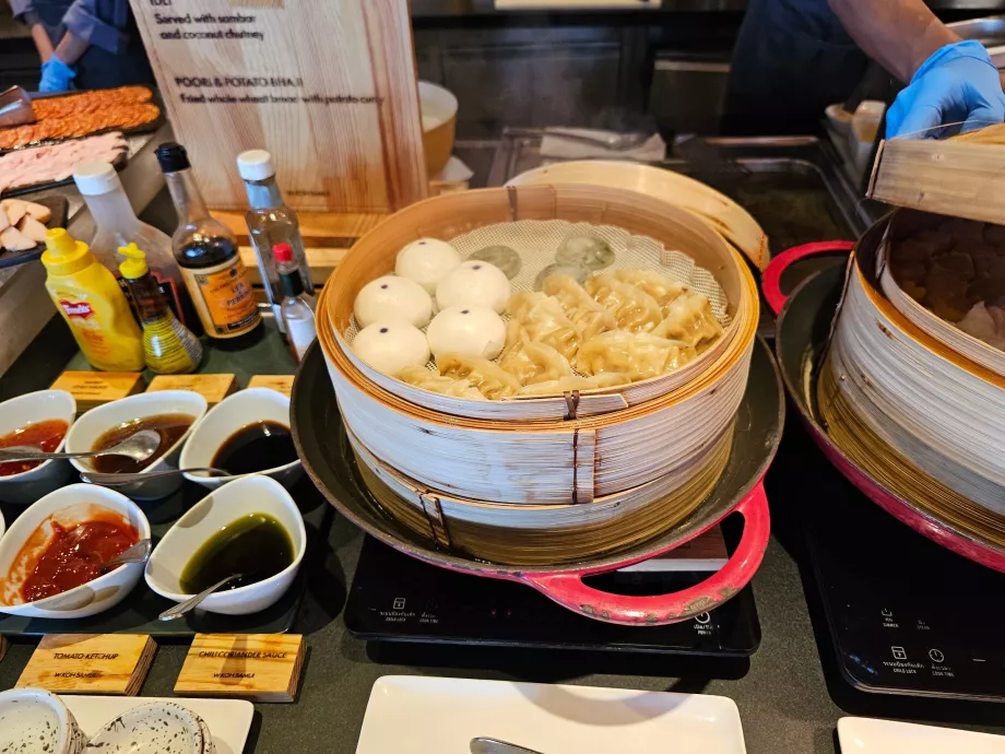 Morgenmad - dim sum dumplings