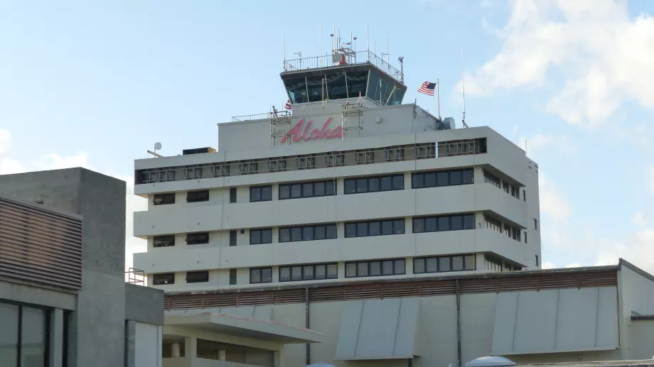 ankomst til lufthavn Honolulu