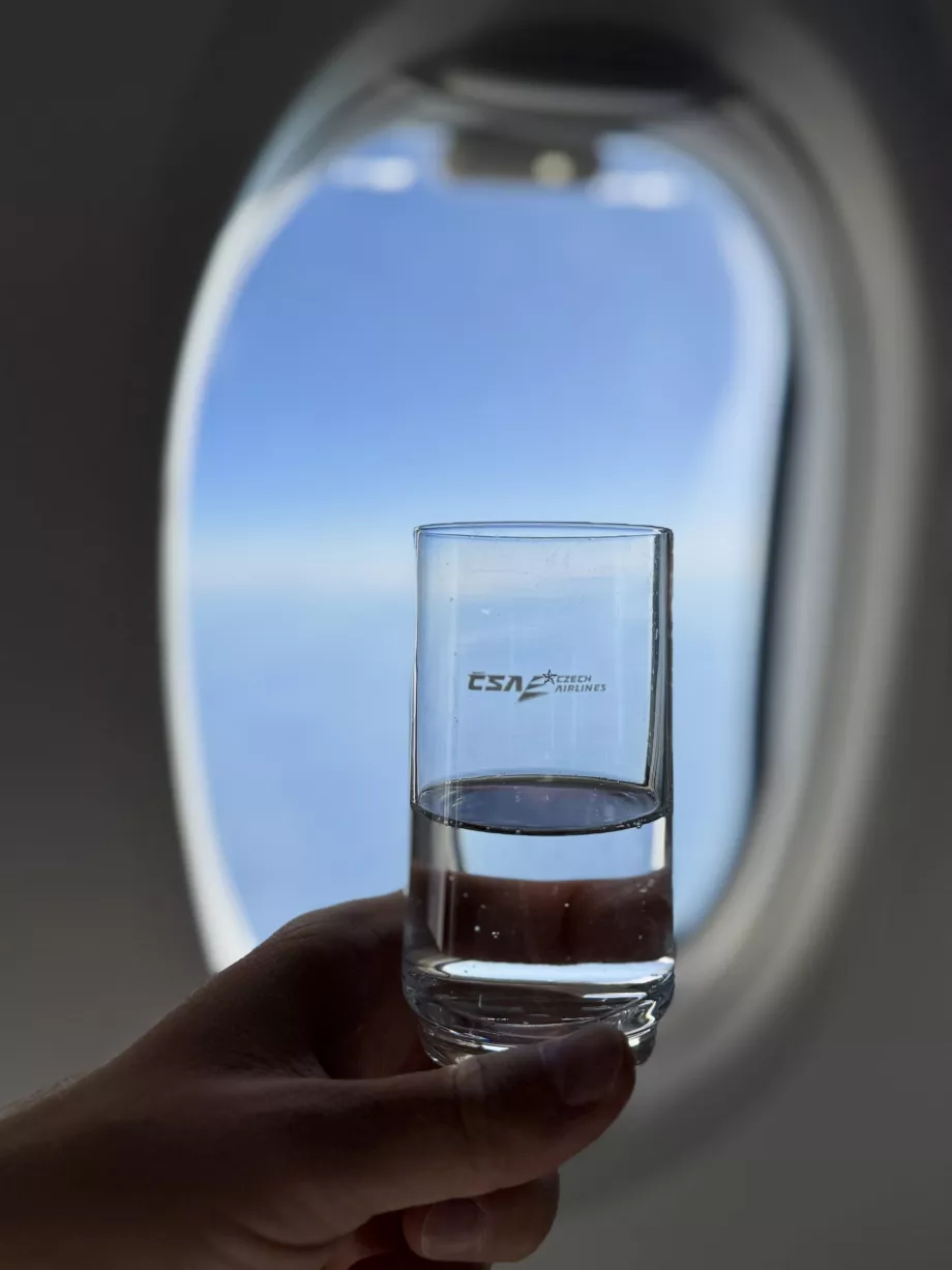 Retro-glas fra Czech Airlines
