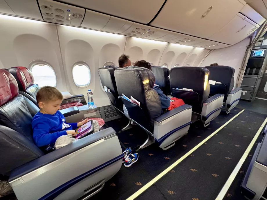 Smartwings på business class