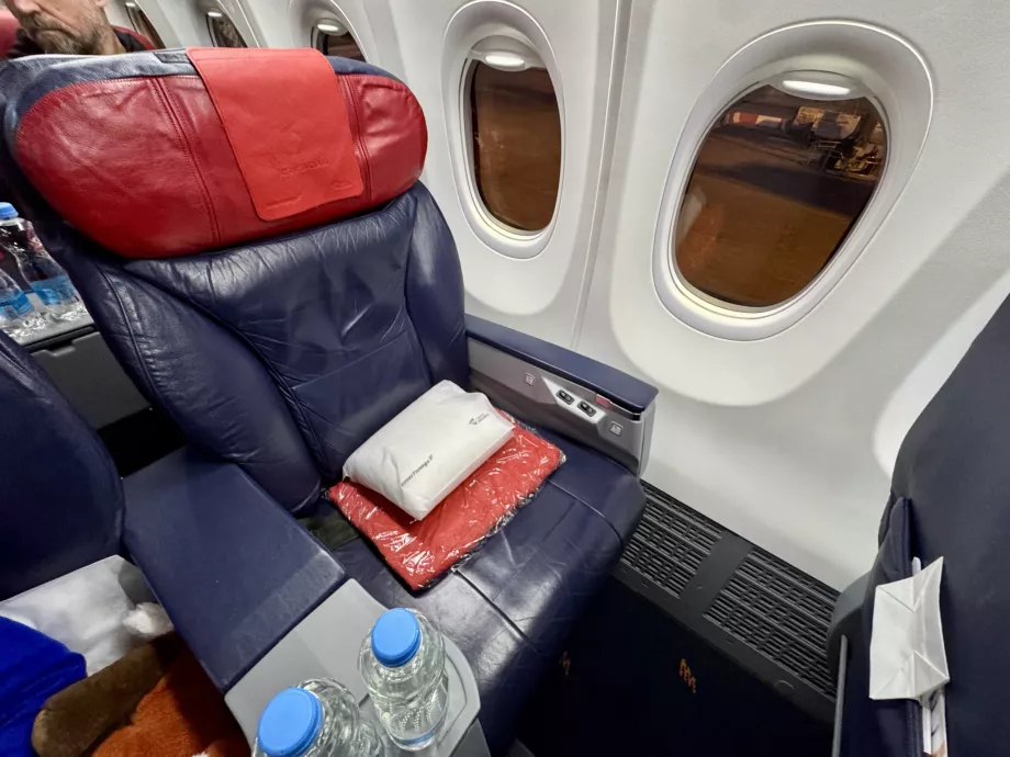 Business class-sæde med Smartwings