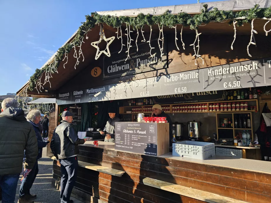 Julemarked på Maria-Theresien-Platz
