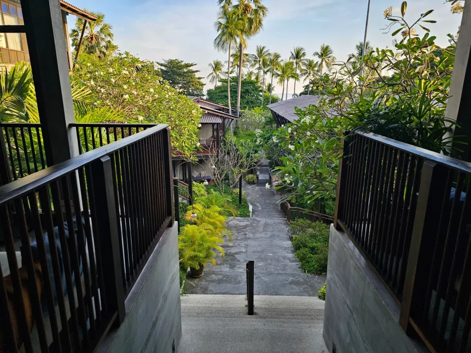 Homm Chura Samui set fra receptionen