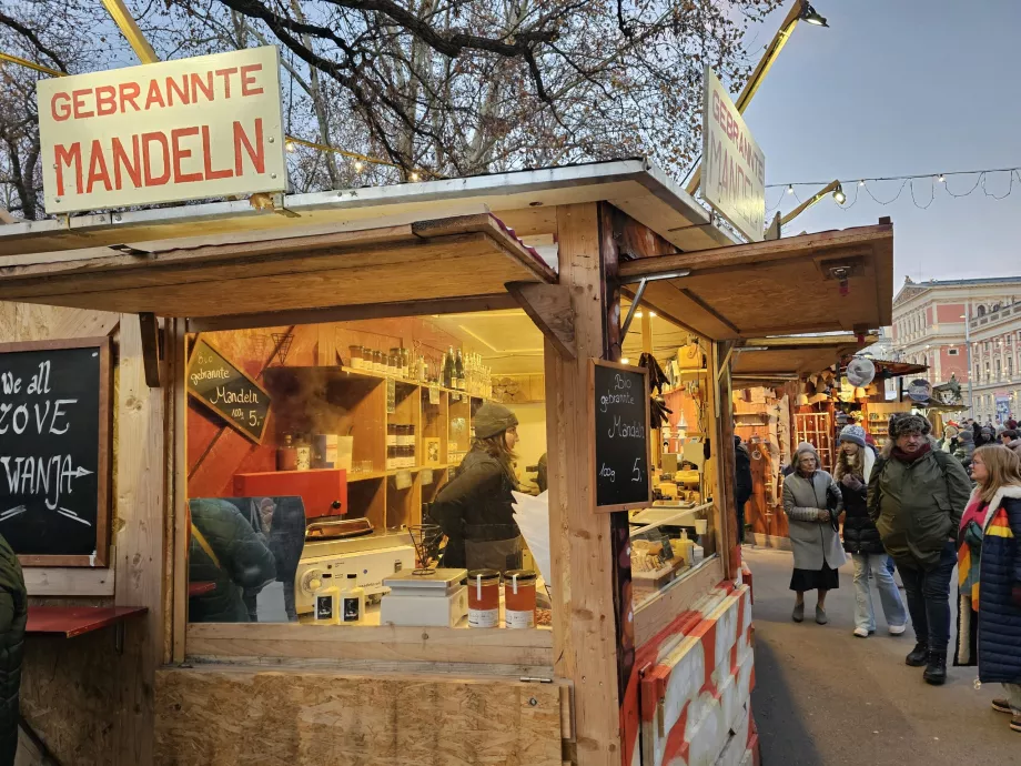 Markeder foran Karlskirche