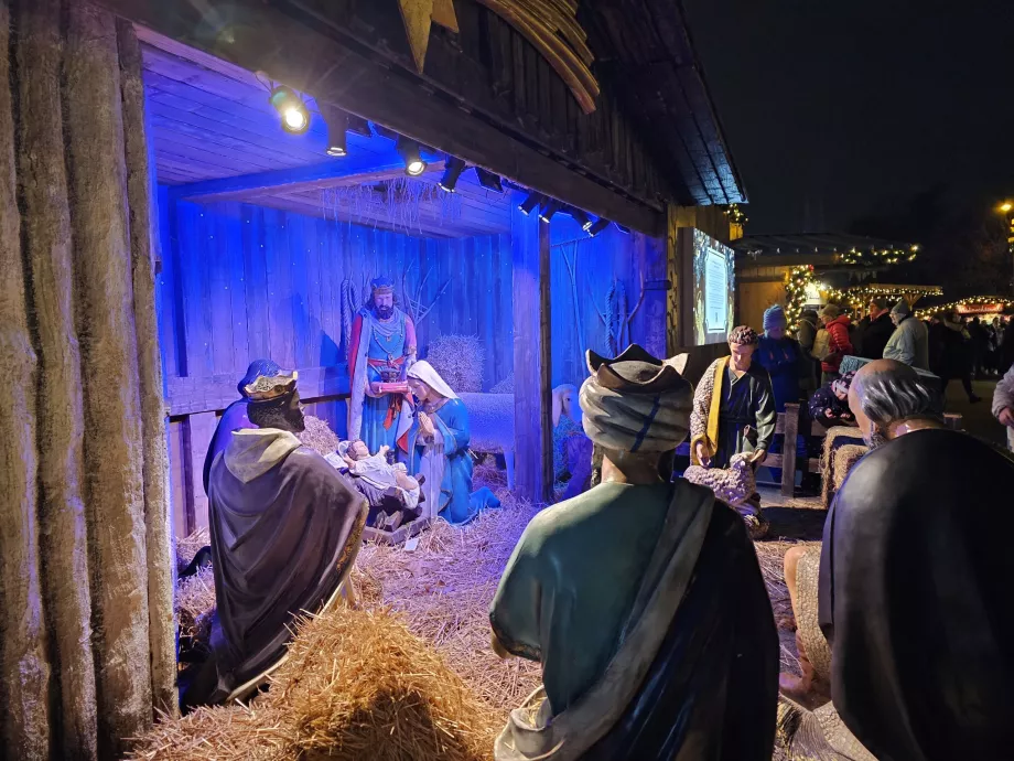 Julemarked foran rådhuset