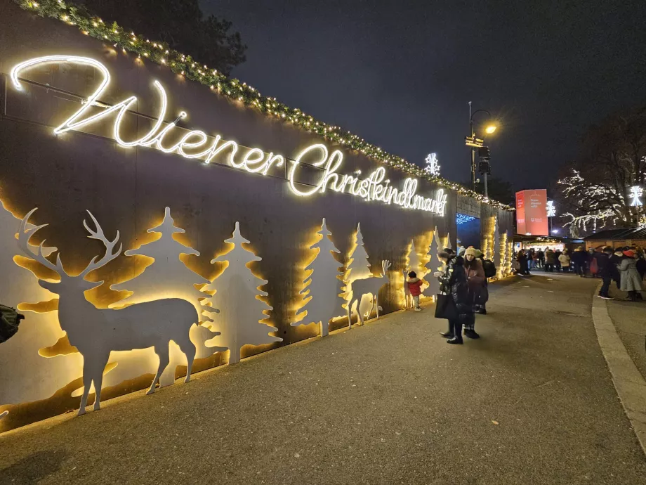 Julemarked foran rådhuset