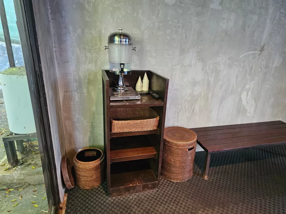 Gratis vand i fitnesscentret