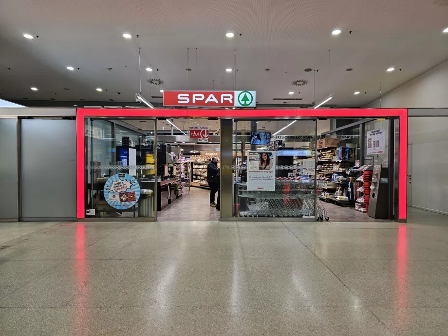 Supermarked Spar, offentlig del