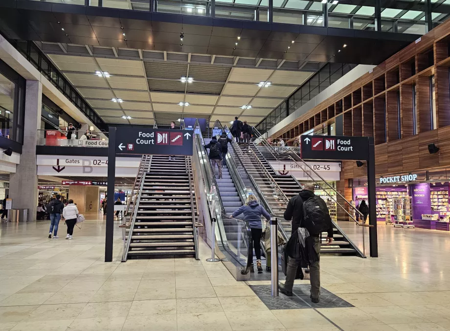Food Court, transitafsnit