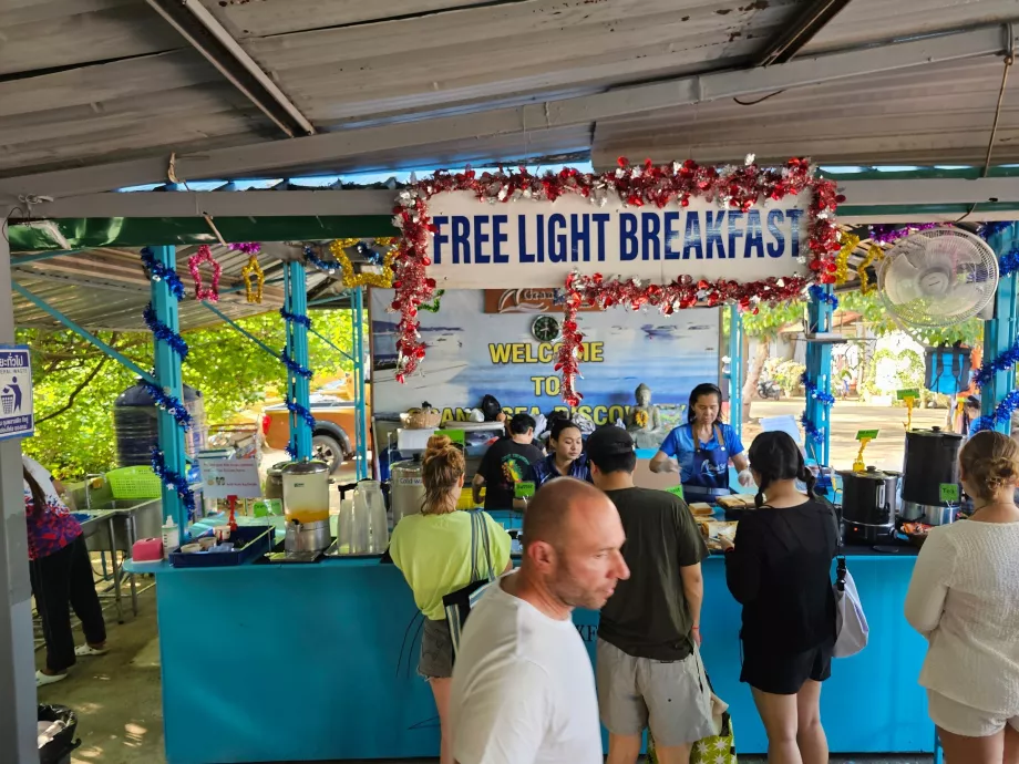 Gratis let morgenmad før afrejse