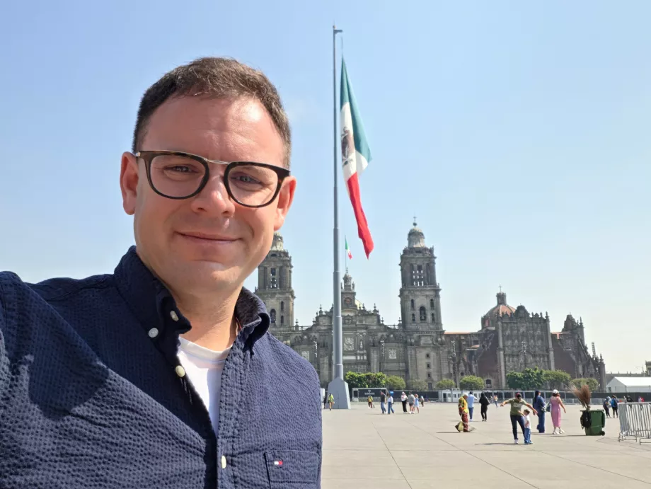 Mig i Zócalo Square