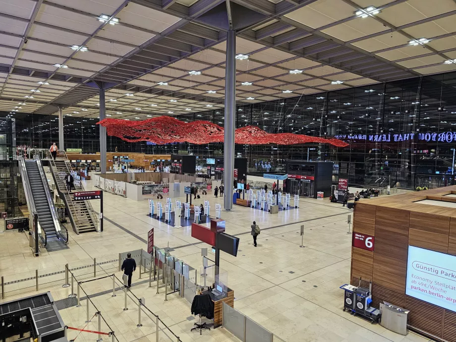 Afgangshallen, Terminal 1