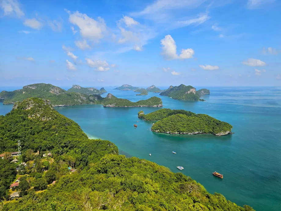 Udsigt over øen Koh Wua Ta Lap