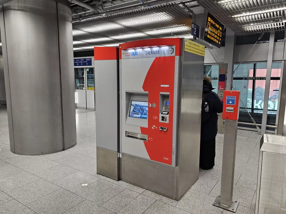 Billetautomat, SkyTrain