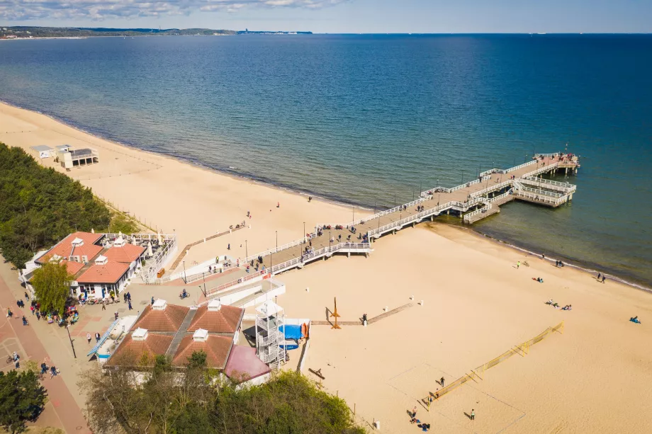 Brzezno-stranden