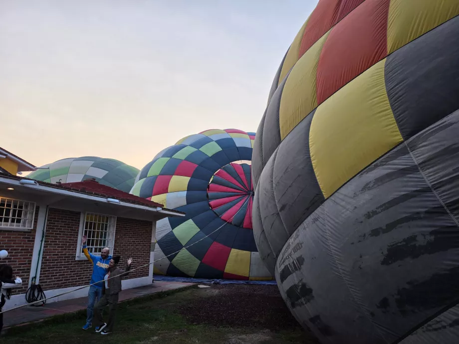 Forberedelse af balloner