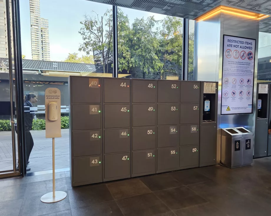 King Power Mahanakhon - opbevaring af bagage