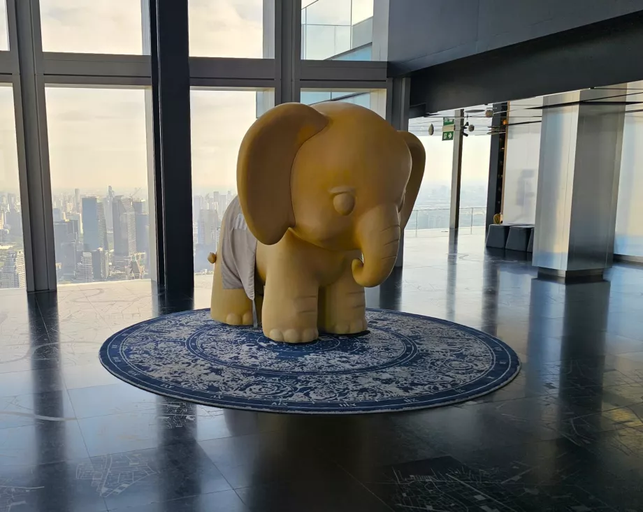 King Power Mahanakhon - Indvendig udsigt