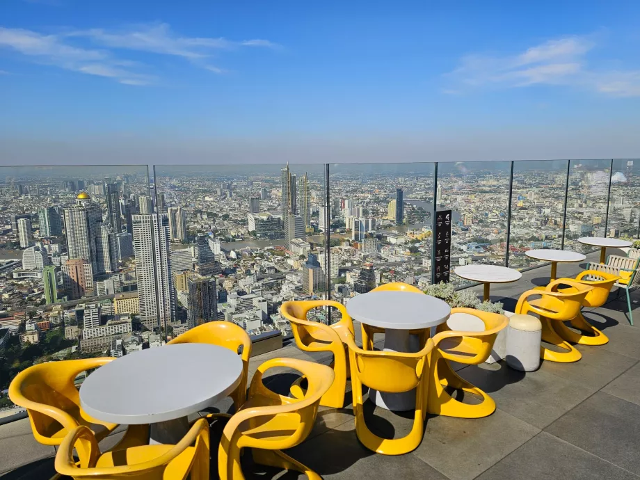 King Power Mahanakhon - udsigt fra taget