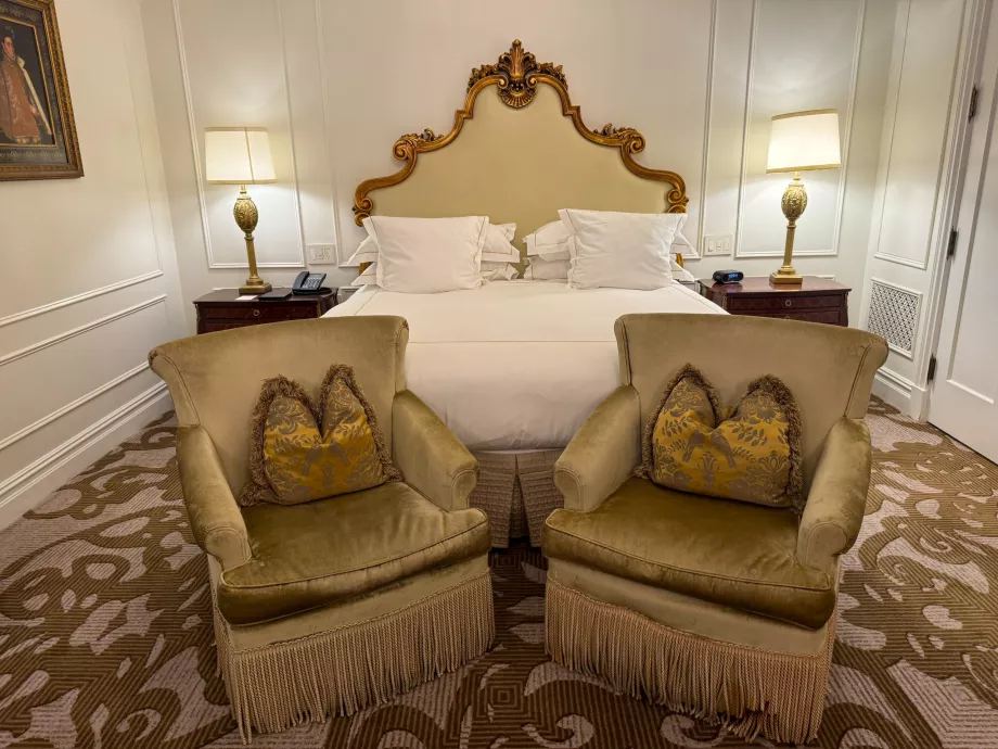 Værelse på Plaza Hotel