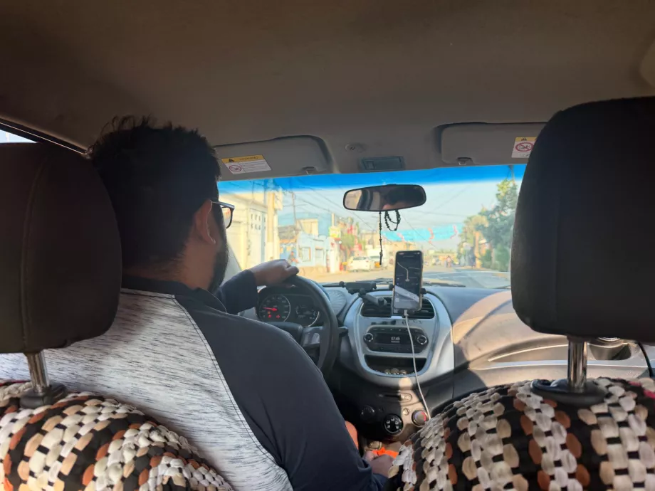 Uber-rejse