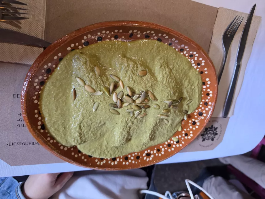 Enchilladas med guacamole