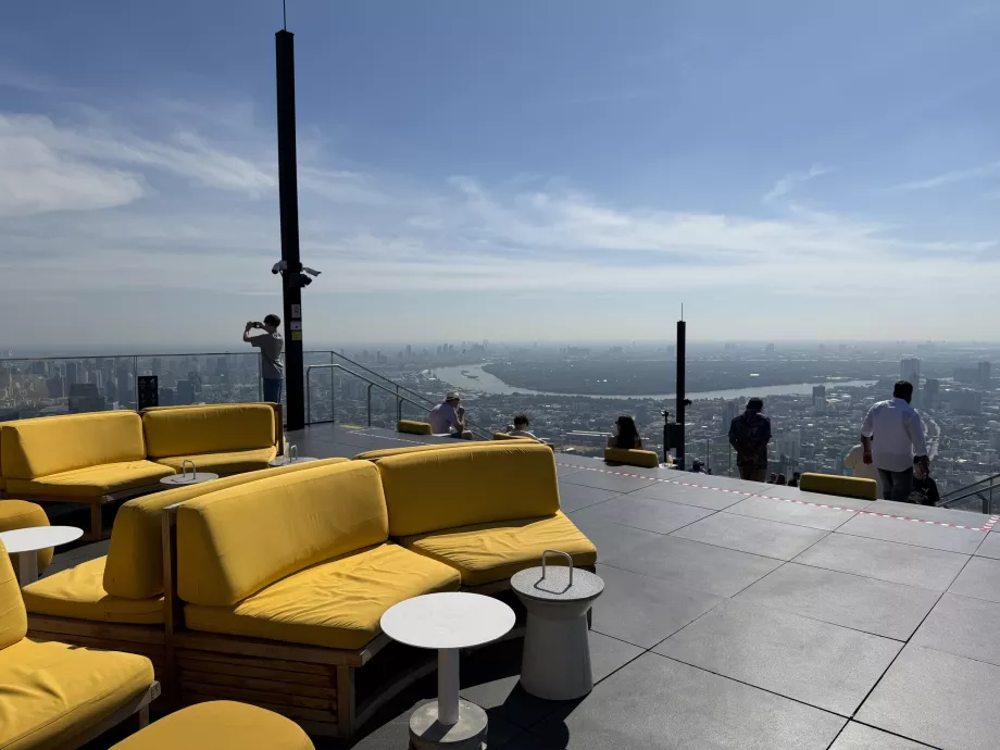 King Power Mahanakhon - udsigt fra taget