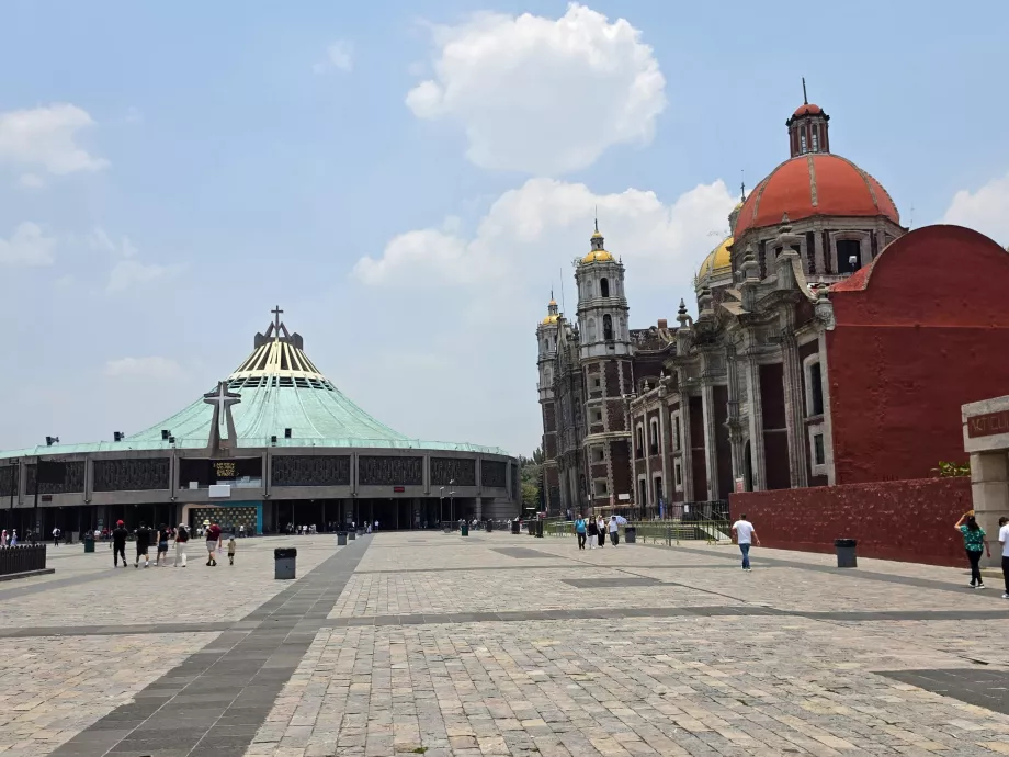 Pladsen foran Guadalupe-basilikaen