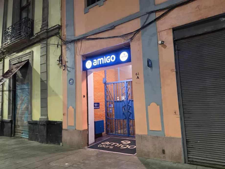 Hostal Amigo - boarding på plads