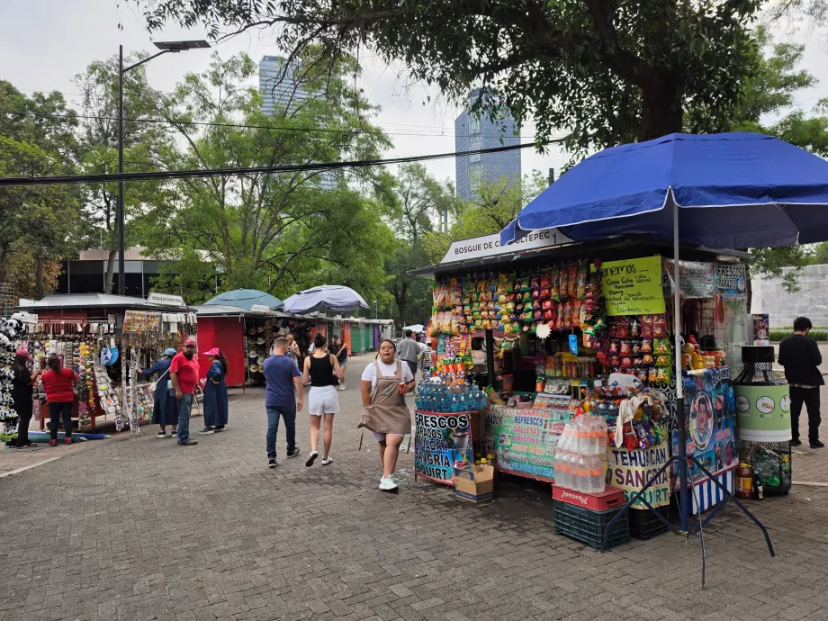 Bosque de Chapultepec, boder