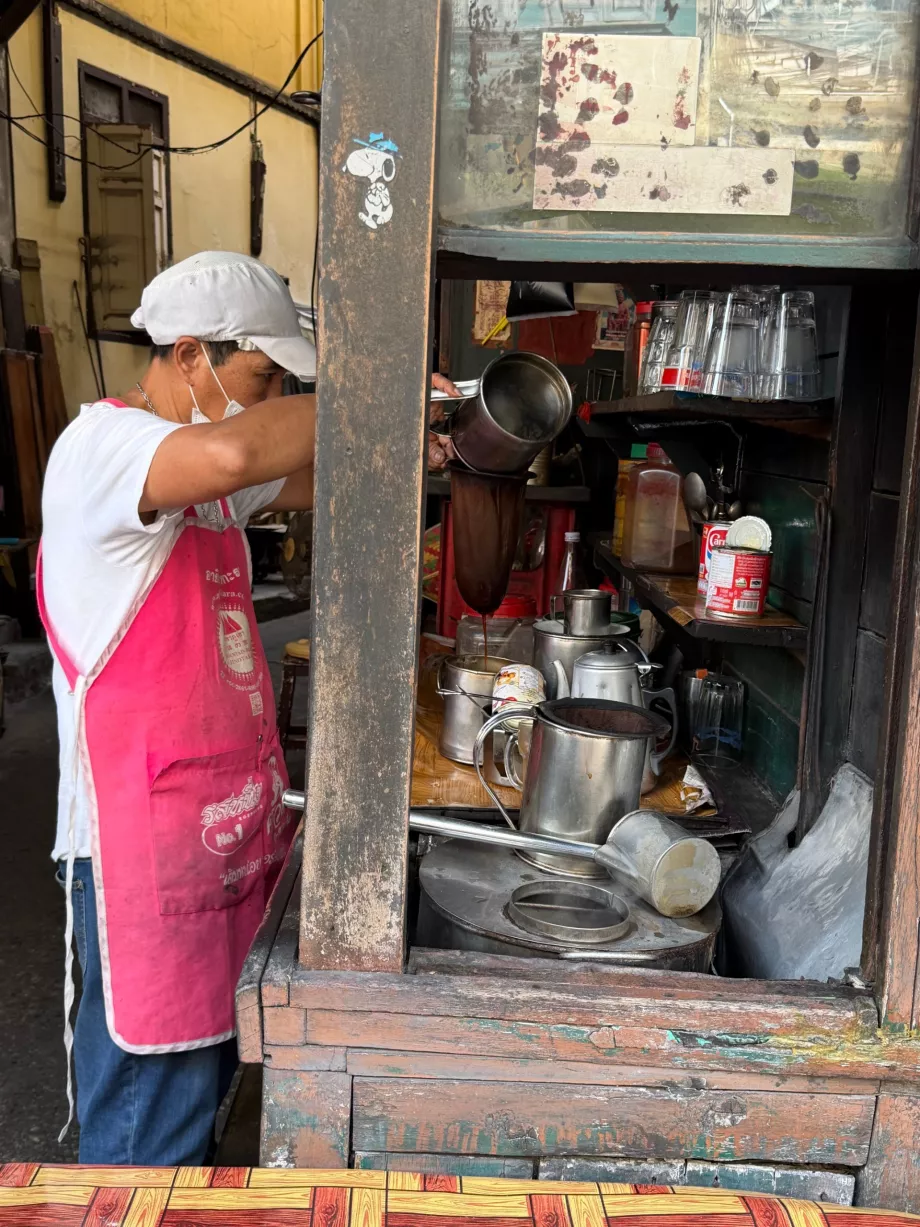 Go Café, tilberedning af kaffe