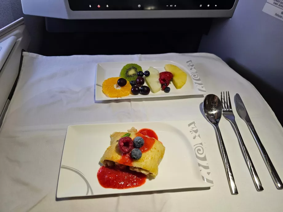 Dessert efter morgenmaden