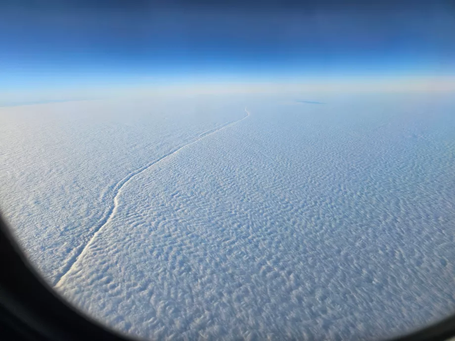 Udsigt under flyvning