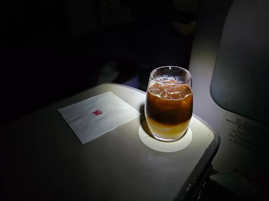 Orange kokosnød americano