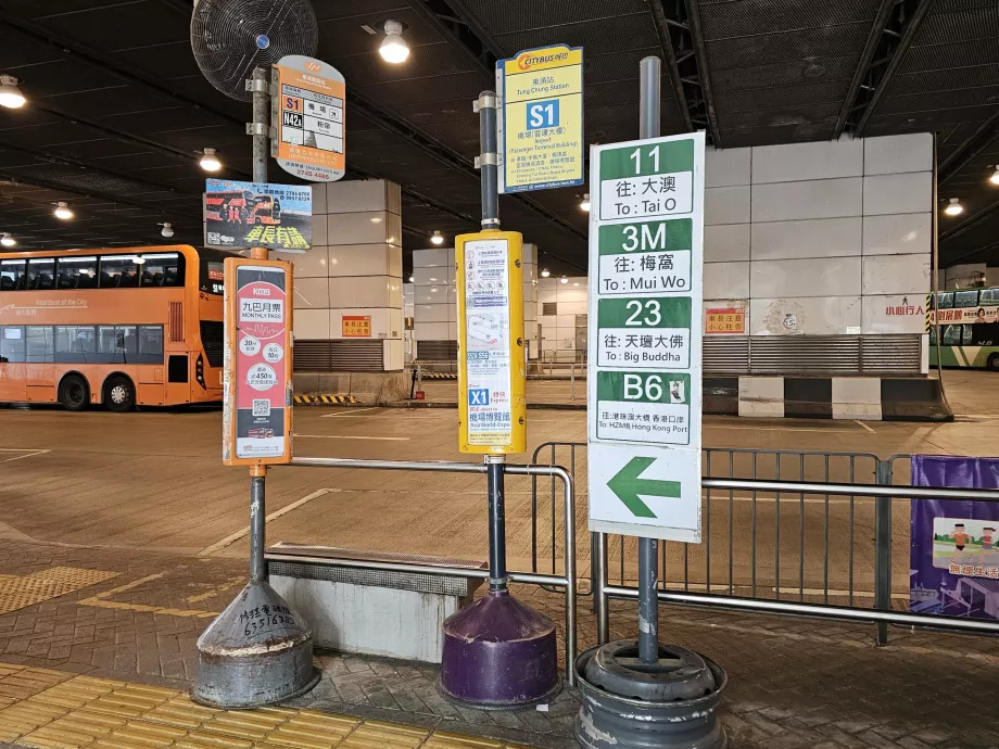 Busstoppested S1, Tung Chung