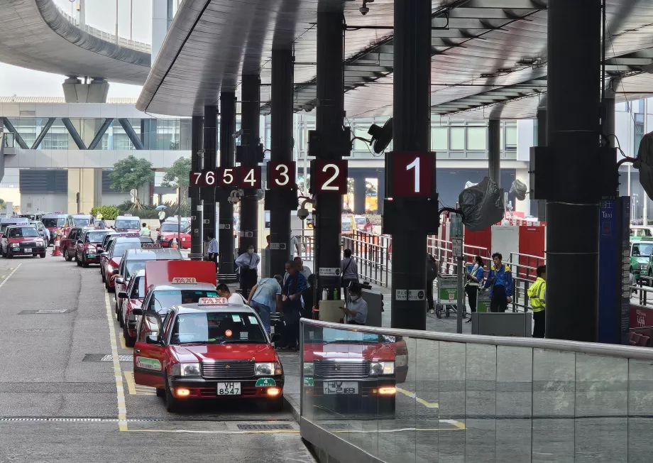 Taxa i Hong Kongs lufthavn