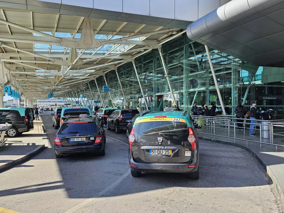 Officielle taxaer i Lissabon