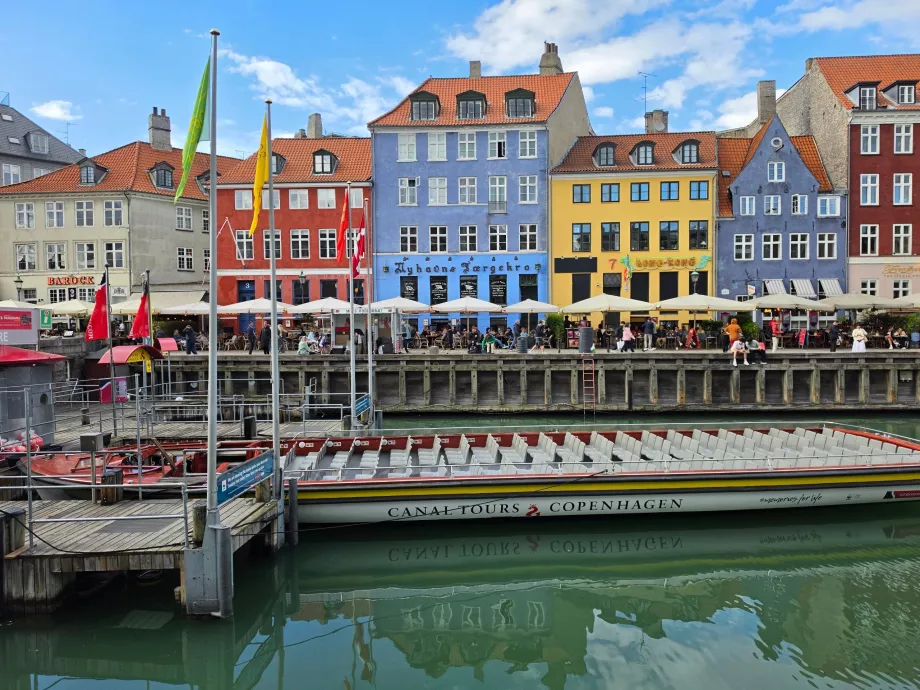 Turistbådssejlads i Nyhavn