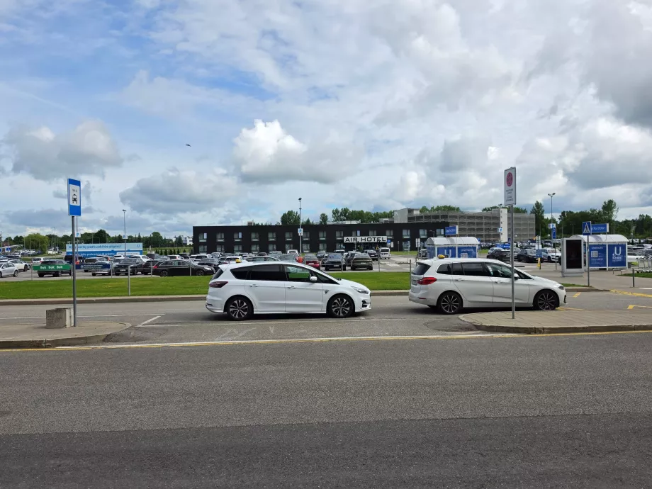 Taxaholdeplads