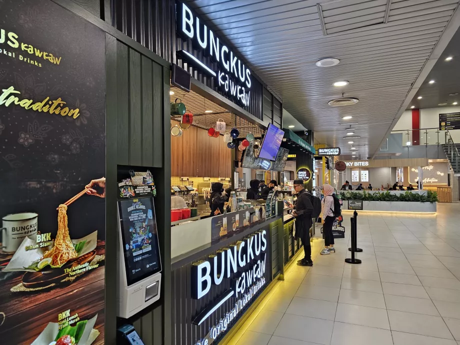 Lokal fastfood, offentligt område