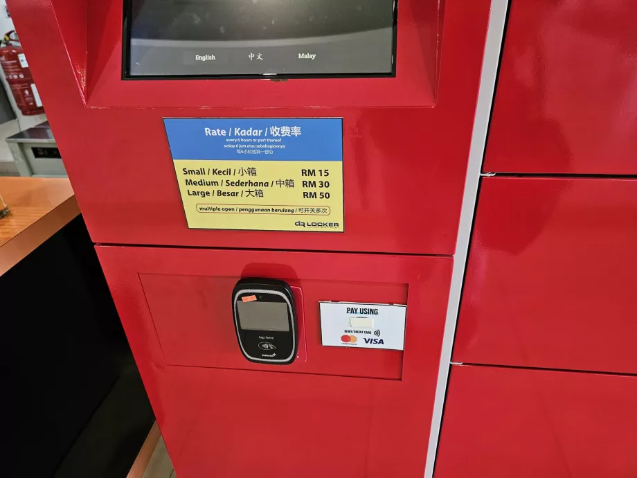 Pris for bagageopbevaring