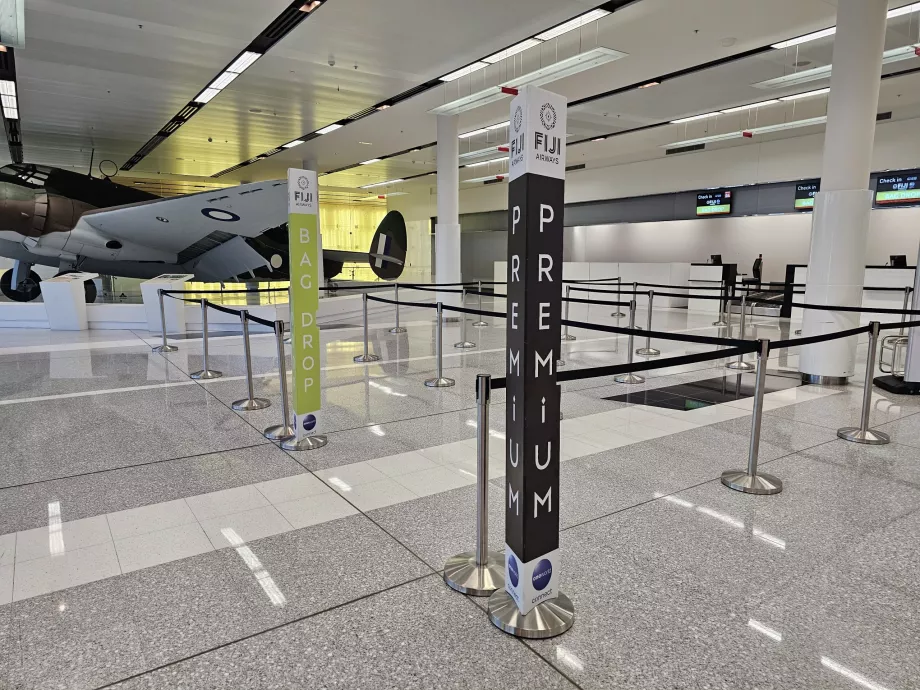 Check-in i lufthavnen