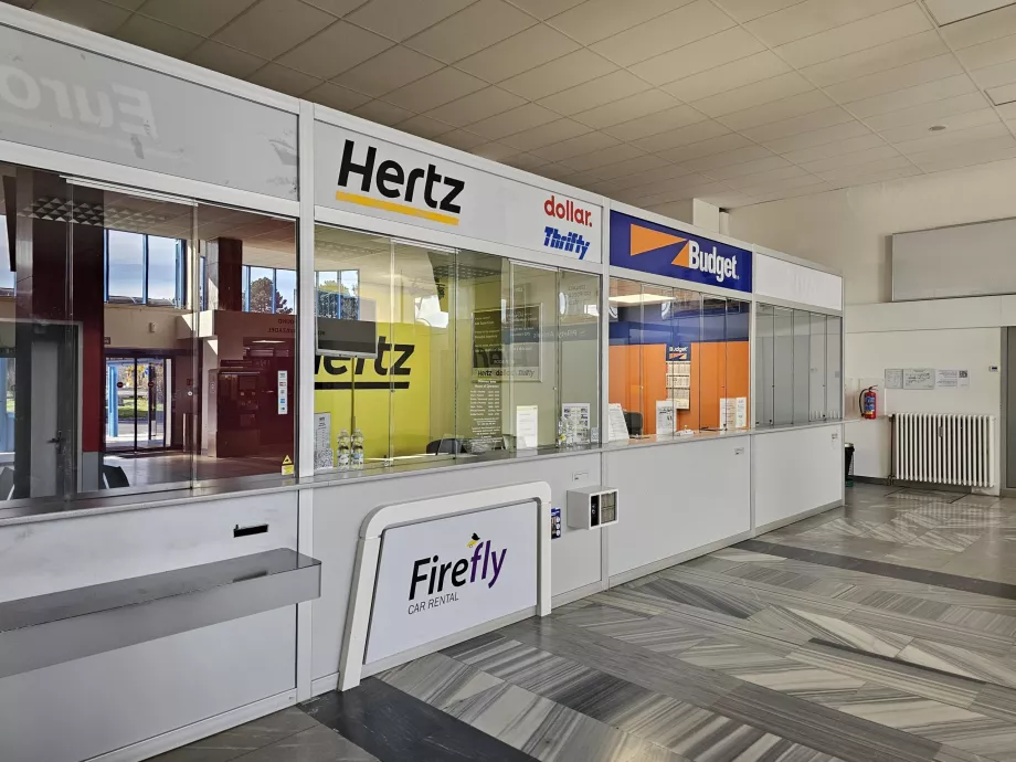 Skranker til biludlejning