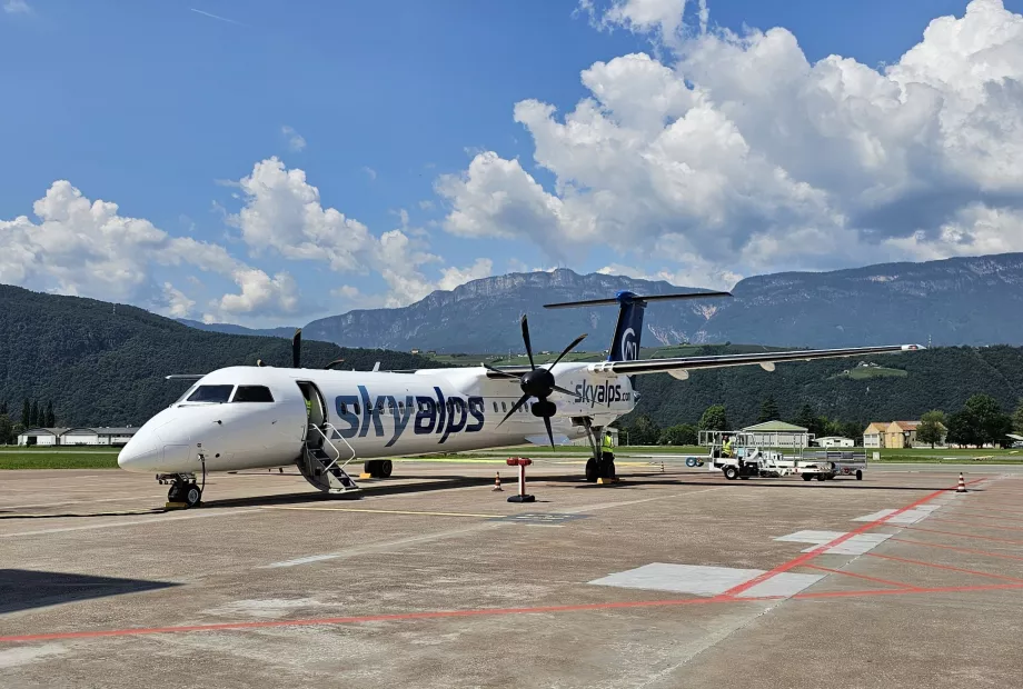 SkyAlps i Bolzano Lufthavn