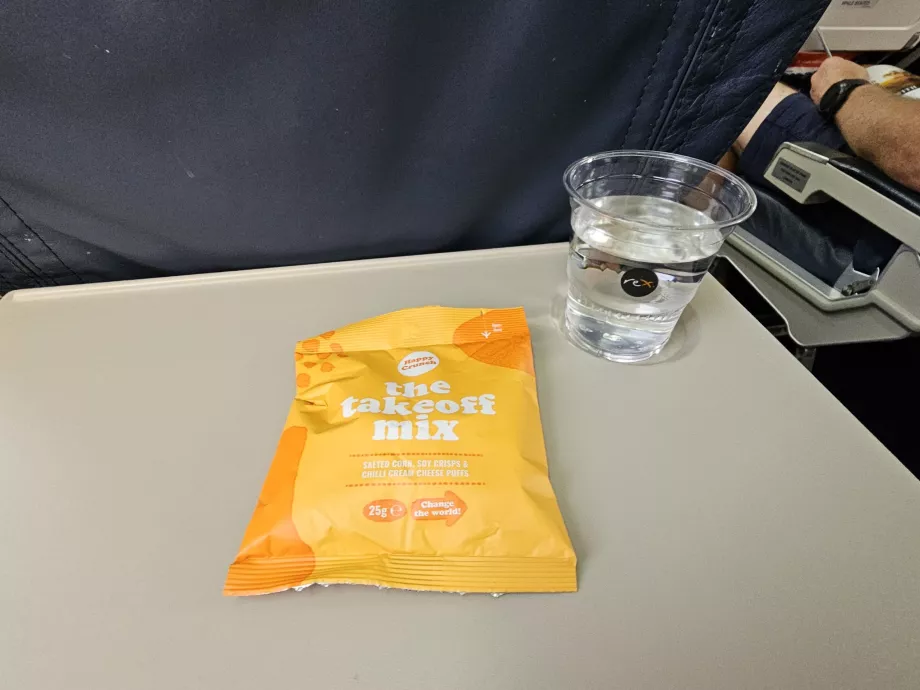 Forfriskninger på flyet