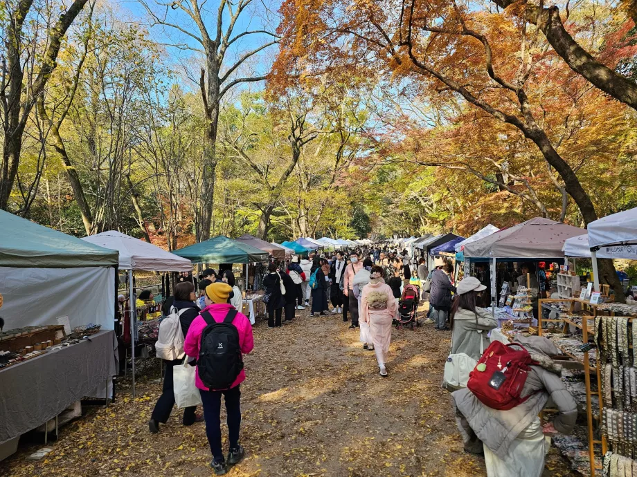 Vejen til Shimogamo-helligdommen