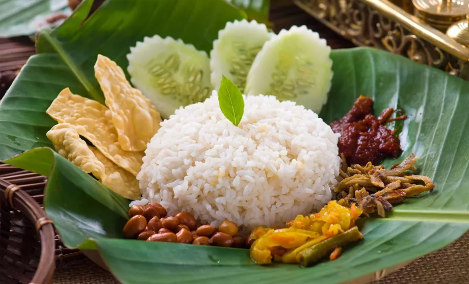 Indonesisk køkken - Nasi lemak