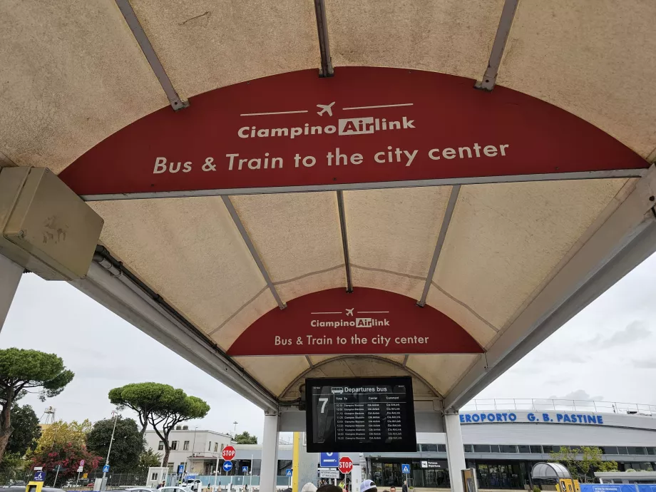 Ciampino AirLink busstoppested